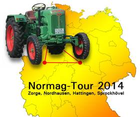 Normag-Tour 2014 Zorge, Nordhausen, Hattingen, Sprockhövel